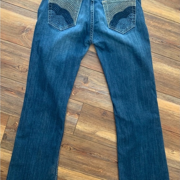 dELiA*s Slight Flare Jeans – Embroidered Pocket – Size 9/10 - Picture 10 of 11